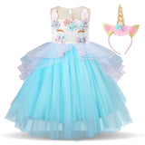 Unicorn Dress with Headband